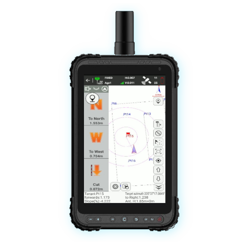 Receptor Land Xplorer GNSS RTK | Acnovo Land Xporer GNSS RTK Acnovo Colector De Datos Android Gnss Gps Bajo Costo Srpad 4.2 Rtk 6