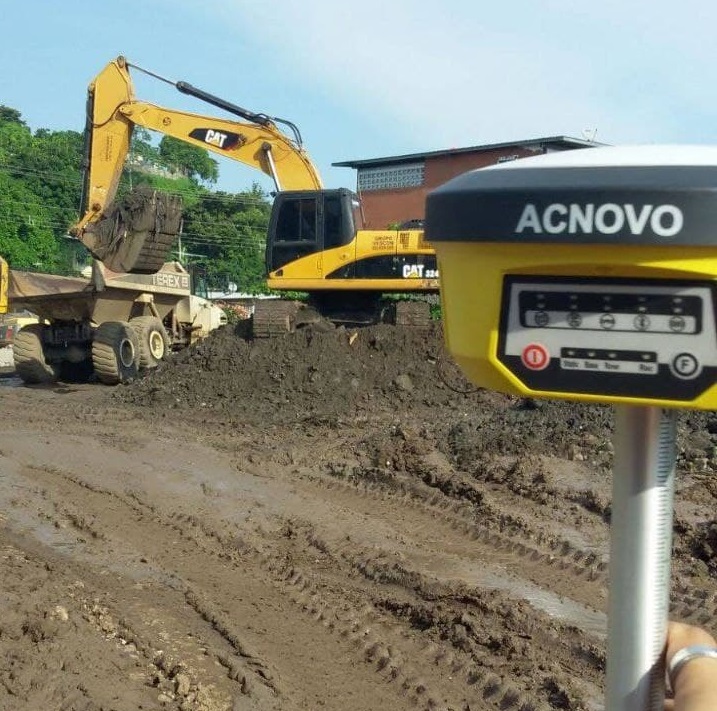 Ventajas que representan los receptores GNSS RTK en la construcción de carreteras y vialidad Acnovo Surveying Equipments Gnss Gps Receivers Software Mapping Gis Roads